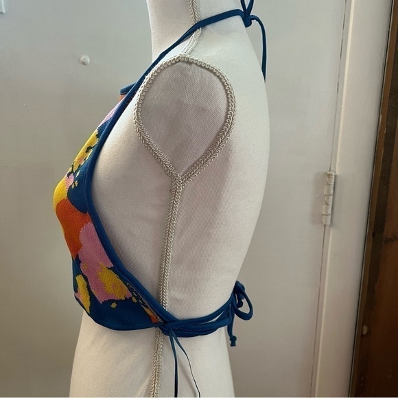 Zara MULTICOLOR HALTER TOP (M) - Picture 14 of 17